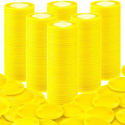 Coopay 1000 Pieces Plastic Poker Chips, Bingo Chips Bulk Learning Counters by Coopay