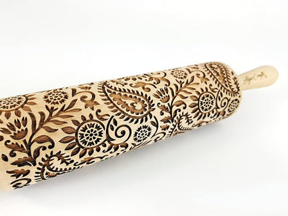 INDIAN embossing rolling pin - Image 3