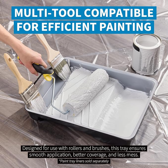Precision Defined Paint Trays, Paint Roller Trays Liner, Plastic Paint Pan - Image 7