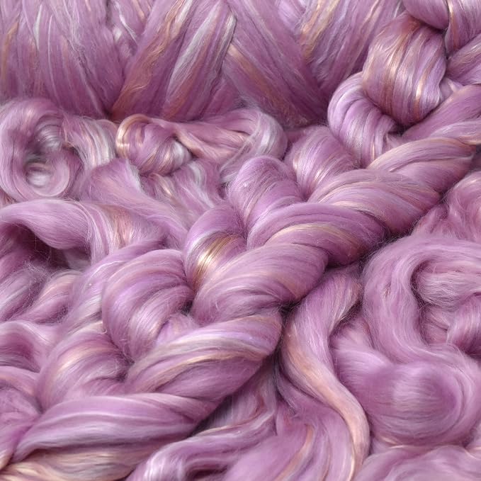 Merino Silk Luxe Tonal Designer Blend. Superfine Merino, Mulberry Silk - Image 3