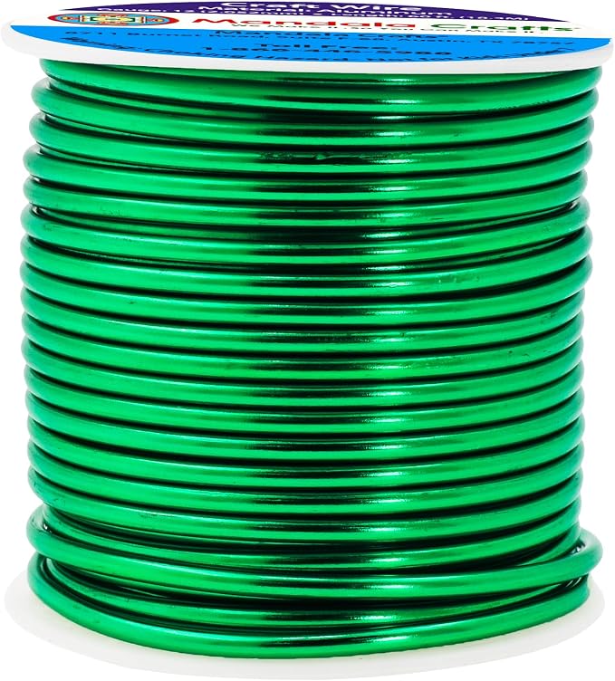 Mandala Crafts 12 Gauge Anodized Aluminum Craft Wire by MandalaCrafts