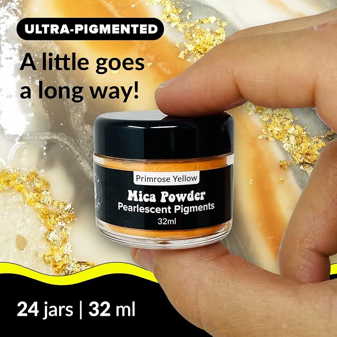 Pigment Powder for Epoxy Resin, 24 Pastel Colors, Mica Powder for Candle Dye - Image 4