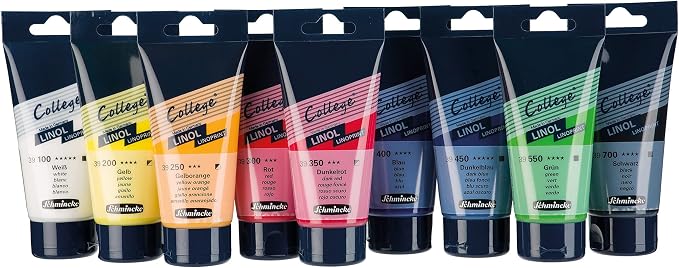 Schmincke - College Linol, artists' lino printing inks, low-odour water-based - Image 3