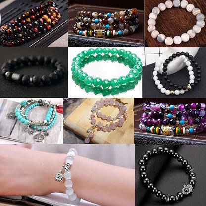 60pcs 6mm Natural White Moonstone Beads AAA Gemstone Round Loose Beads - Image 6