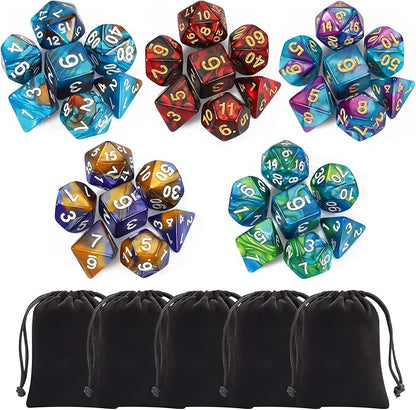 CiaraQ Polyhedral Dice Set by CiaraQ