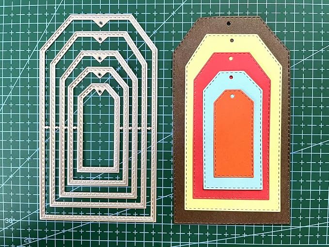 Mvchifay Cutting Dies Happy Birthday Holiday Thanks Greetings Metal Stencils - Image 5