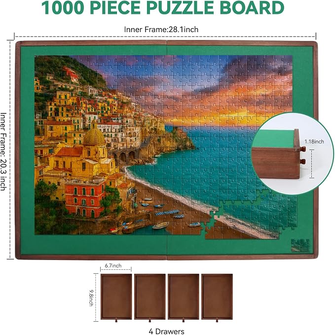 1000 Pieces Rotating Puzzle Board - Image 4