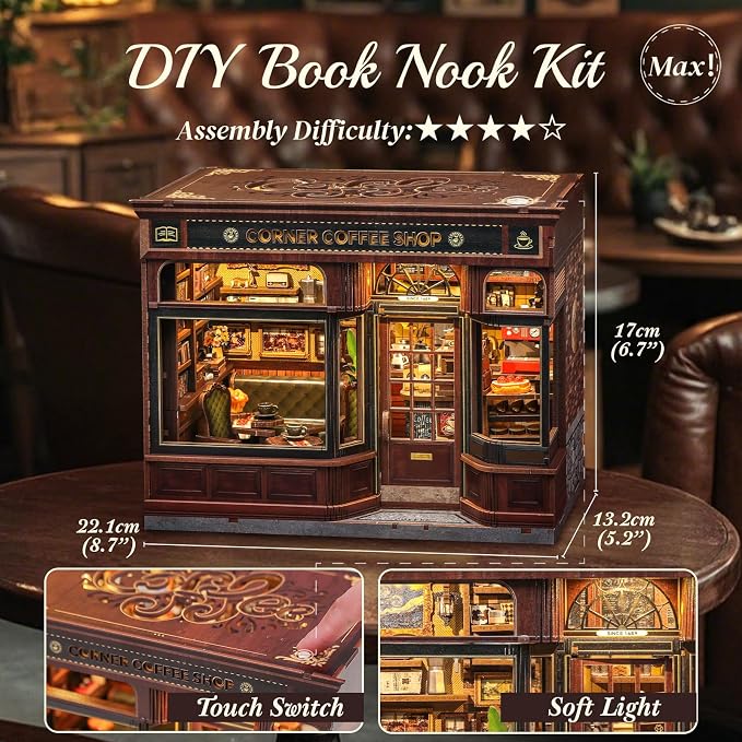CUTEBEE Book Nook Kit - Image 6