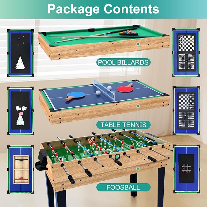 12-in-1 Game Table - Image 3