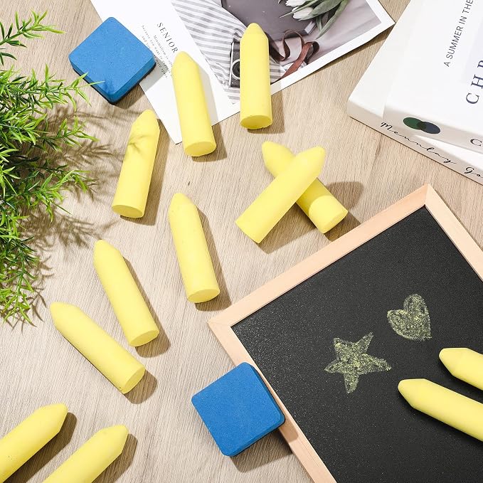 Fulmoon 40 Pcs Jumbo Sidewalk Chalk - Image 5