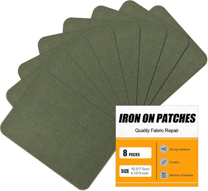 MOONSJONES Iron on Patches for Clothes Fabric Repair by MOONSJONES