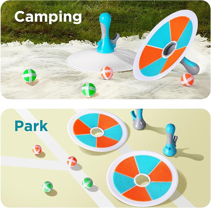 iPlay, iLearn Pop Stick Ball Game Outdoor Toys - Image 9