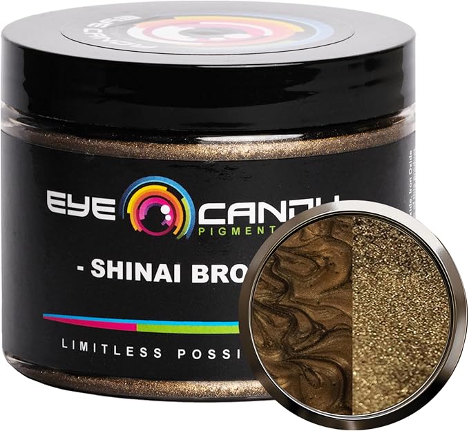 Eye Candy Premium Mica Powder Pigment “Shinai Brown” Multipurpose DIY Arts and by EyeCandyPigments