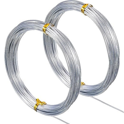 TecUnite Aluminum Craft Wire for Sculpting Armature Bendable Craft Wire for DIY by TecUnite