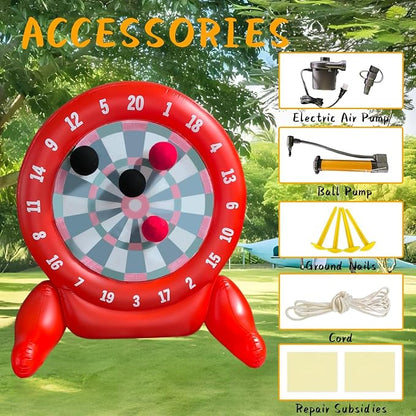 6Ft Tall Giant Kick Darts Games Inflatable Giant Kick Darts Games, Jumbo - Image 5