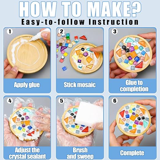 Mosaic Crystal Grout – Ultimate Grouting Solution & DIY Craft Essential - Image 4