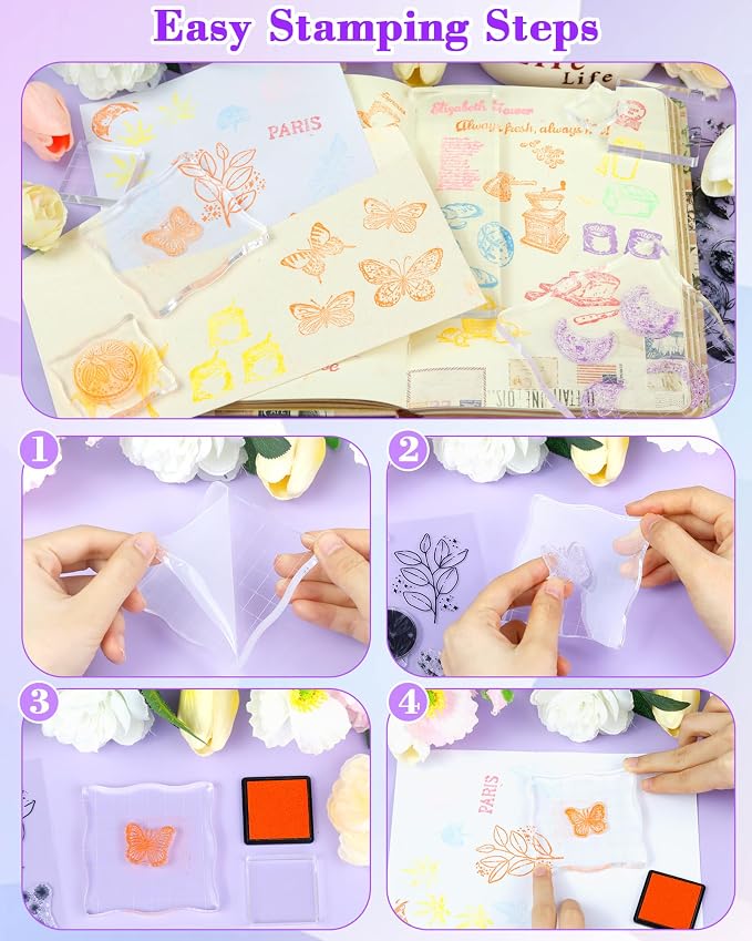 7 Pieces FIVEIZERO Acrylic Stamp Block - Image 5