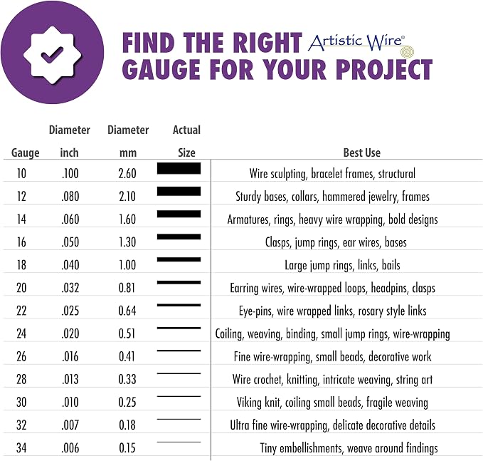 Artistic Wire, 22 Gauge Silver Plated Tarnish Resistant Colored Copper Craft - Image 3