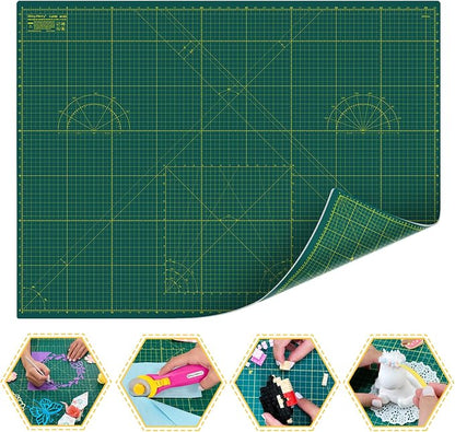 Self Healing Cutting Mat A2 18"x24" – Double Sided 5-Ply Craft Mat by ShinyMerry