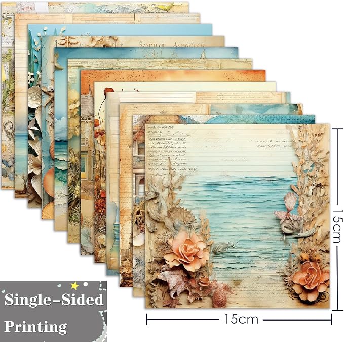 YASMEN 6"x6" Scrapbook Paper Pad - Image 7