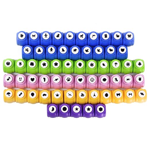 Shape Paper Punch Set | School Scrapbooking Paper Punchers - Image 6