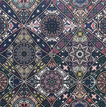 Groovy Boho Tribal Scrapbook Pad – 24 Bohemian Sheets - Image 7