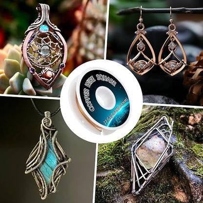 22 Gauge Copper Wire Square - Image 9