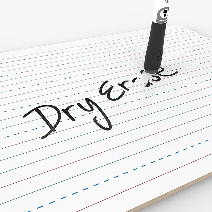 U Brands Dry Erase Lap Boards, Double Sided, Small White Board - Image 5