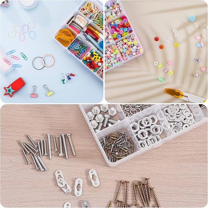 15 Large Grids Plastic Organizer Box - Image 6