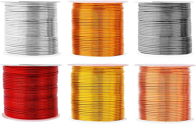Mandala Crafts 16 Gauge Anodized Aluminum Craft Wire by MandalaCrafts