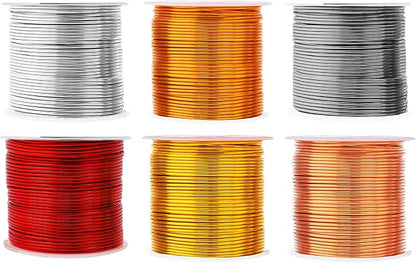 Mandala Crafts 16 Gauge Anodized Aluminum Craft Wire by MandalaCrafts