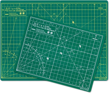 Elan Cutting Mat A3 Green, Self Healing Cutting Mat 12x18 Inch, 5-Ply Craft - Image 3