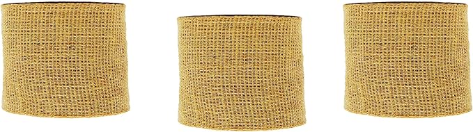 AAYU Natural Jute Burlap Ribbon Roll Brown 3 inch 90 feet 30 Yards, DIY Gift - Image 3