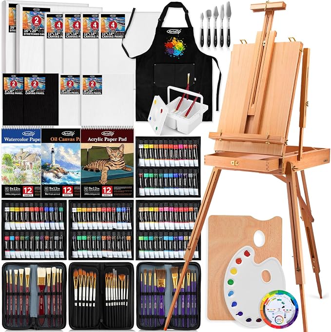 188Pcs All-in-One Art Painting Kit by Unknown