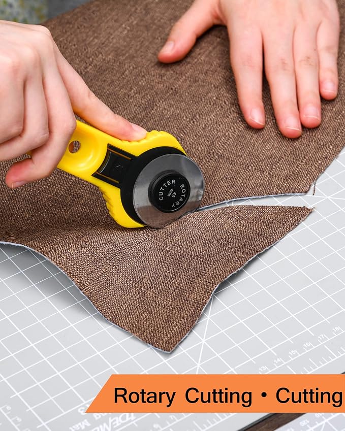 Density-upgraded 18"x12" Self Healing Cutting Mat, Idemeet Rotary Sewing Mat - Image 6