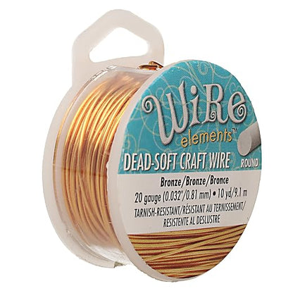 The Beadsmith Wire Elements Craft Wire – Tarnish Resistant, Soft Temper by TheBeadsmith