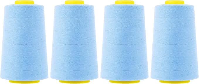 Mandala Crafts 4 Pack of Serger Threads Cones Spools by MandalaCrafts