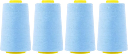 Mandala Crafts 4 Pack of Serger Threads Cones Spools by MandalaCrafts