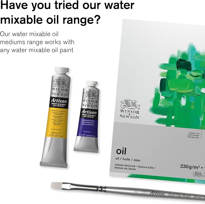 Winsor & Newton Artisan Linseed Oil, 75ml bottle - Image 8