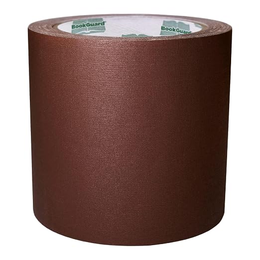 BookGuard 4 inch Premium Bookbinding Repair Cloth Tape, 15 Yard Roll by ChromaLabel