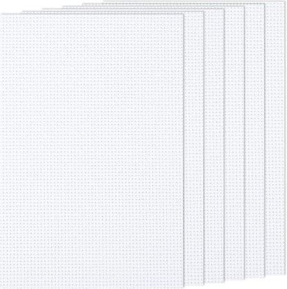 6 PCS Cross Stitch Aida Fabric 14 Count, 18 by 12 Inch, Classic Reserve Cross by MYFAMIREA
