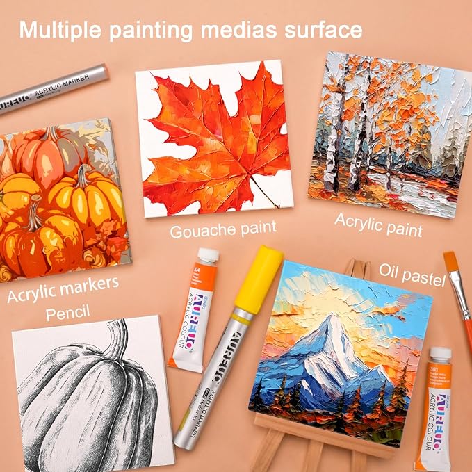 AUREUO Mini Canvas and Easel Set - Image 4