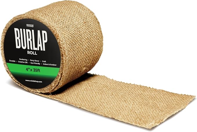 VViViD Burlap Fabric Roll Natural Jute by VVIVIDVINYLS