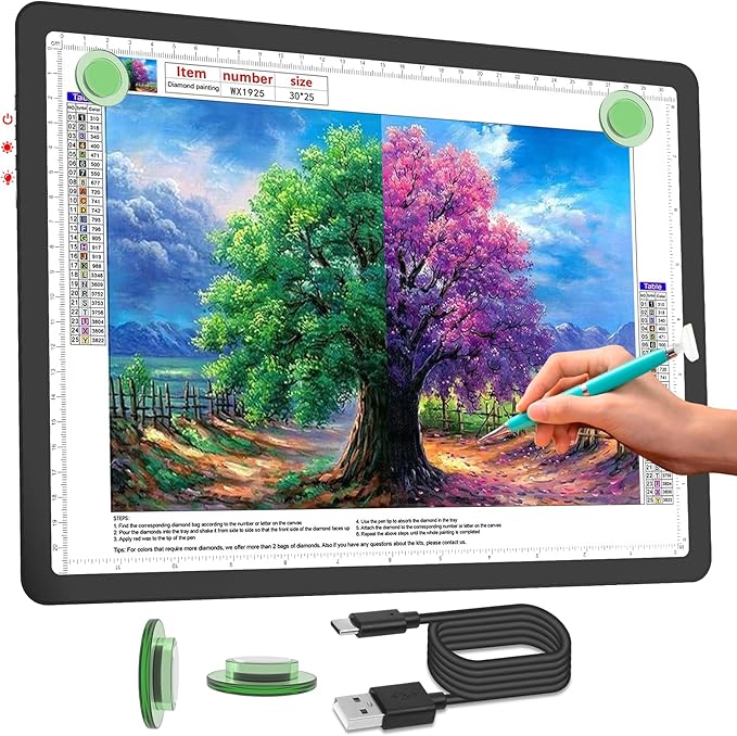 Phylosal Rechargeable A4 LED Light Pad by Unknown