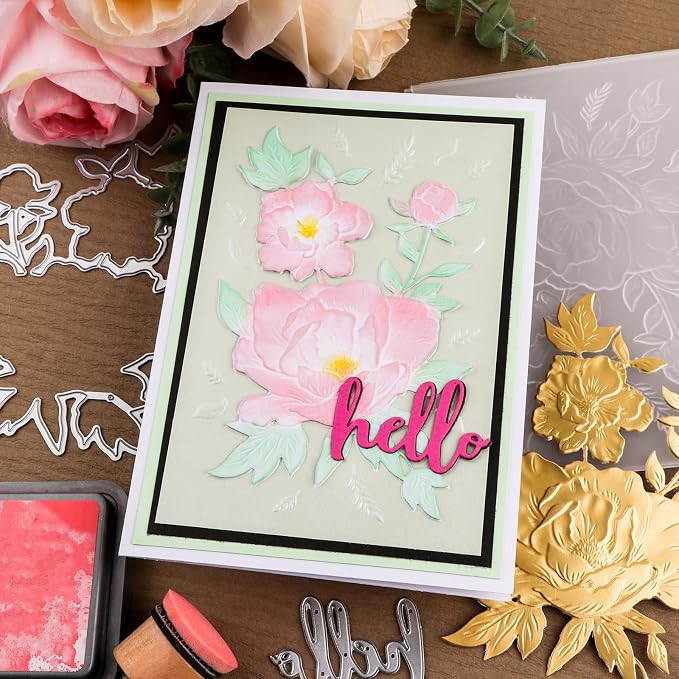 BAOFALI 3D Embossing Folder and Metal Die Set - Image 4