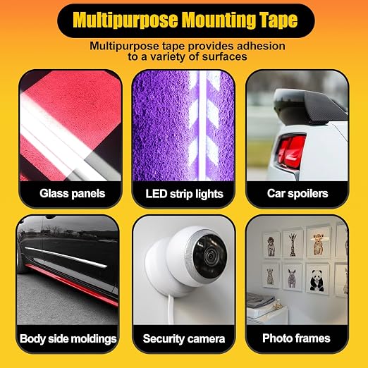 1" Width Double Sided Foam Tape, Made of 3M VHB, Waterproof Outdoor Automotive - Image 7