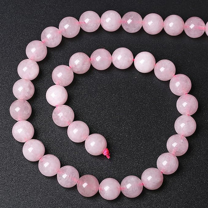 180pcs 4MM Natural Rose Quartz Stone Energy Healing Beads Round Loose Beads - Image 5