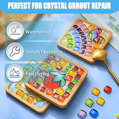 Mosaic Crystal Grout, Mosaics Tile Tools, Mosaic Tile Accessories – Essential - Image 3