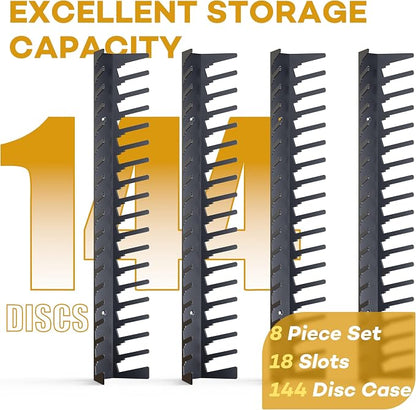 Funturbo Video Game Storage Wall Mount Game Case Holder, Metal Wall Mounted - Image 2
