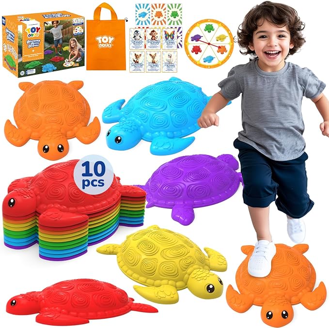 TOY Life 10 Pcs Turtle Balance Stepping Stone by TOYLife